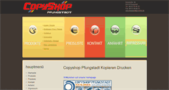 Desktop Screenshot of copyshop-pfungstadt.de